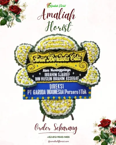 Papan Bunga Duka di Cipocok Jaya